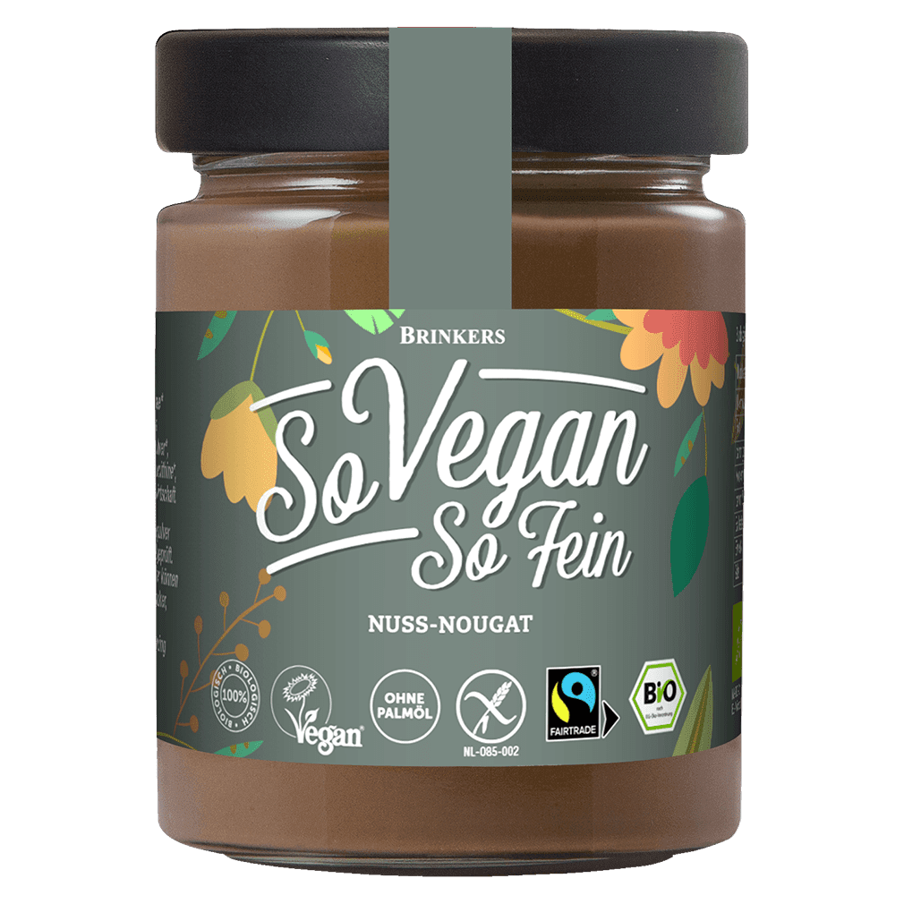 Bio So Vegan So Fein Nuss-Nougat Bio So Vegan So Fein Nuss-Nougat von Brinkers