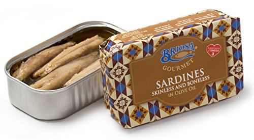 Sardinen ohne Haut und Gräten in Olivenöl 120 g, Portugal / Briosa Gourmet von Briosa Gourmet