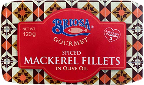 Briosa Makrelenfilets, gewürzt, 120 g von Briosa