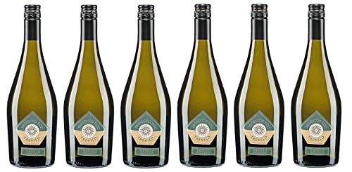 6x 0,75l - Brioso - Prosecco Frizzante - Prosecco D.O.P. - Veneto - Italien - Perlwein trocken 6x 0,75l - Brioso - Prosecco Frizzante - Prosecco D.O.P. - Veneto - Italien - Perlwein trocken von Brioso