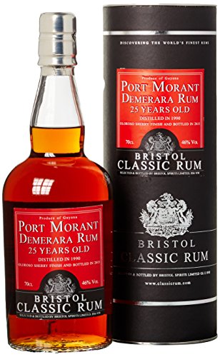Bristol Port Morant Guyana 25YO 1990/2015 Oloroso Sherry Finish Rum (1 x 0.72 l) von Bristol