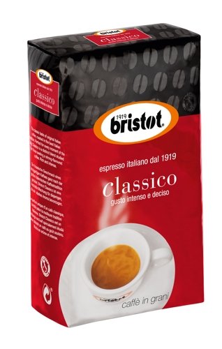 5 x Kaffee Espresso Bristot Miscela Classico Bohnen 1 kg. von Bristot
