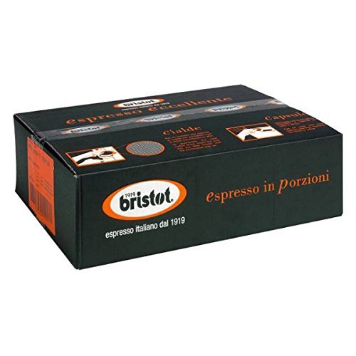 Bristot Espresso - italienische Premium-Qualität, 150 ESE Pads / Espresso Pods / Cialde, 1,05 kg Bristot Espresso - italienische Premium-Qualität, 150 ESE Pads / Espresso Pods / Cialde, 1,05 kg von Bristot
