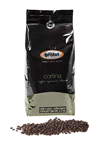 Bristot Kaffee Espresso - Cortina, 1000g Bohnen von Bristot
