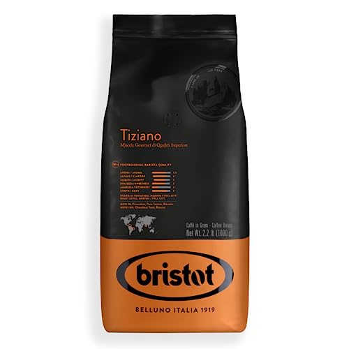 Bristot Kaffee Espresso - Miscela Tiziano, 1000g Bohnen von Bristot