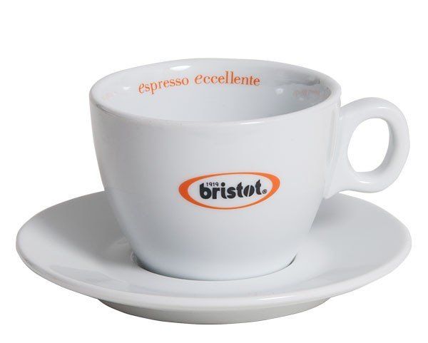 Bristot Milchkaffee Tassen - 6er Set von Bristot