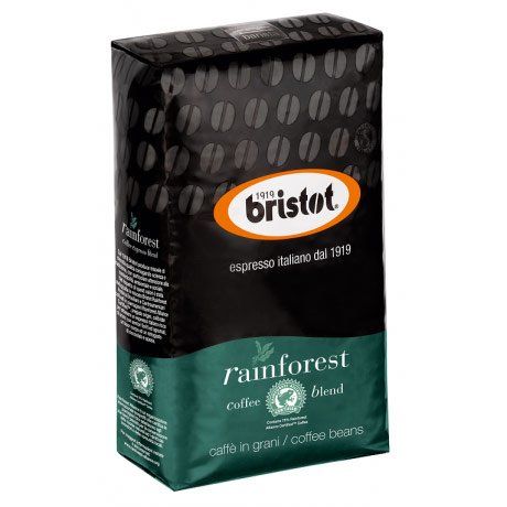 Bristot Rainforest Espresso Kaffee von Bristot