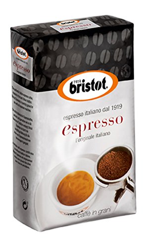 Kaffee Bristot Espresso Bohnen 1 kg. silber von Bristot