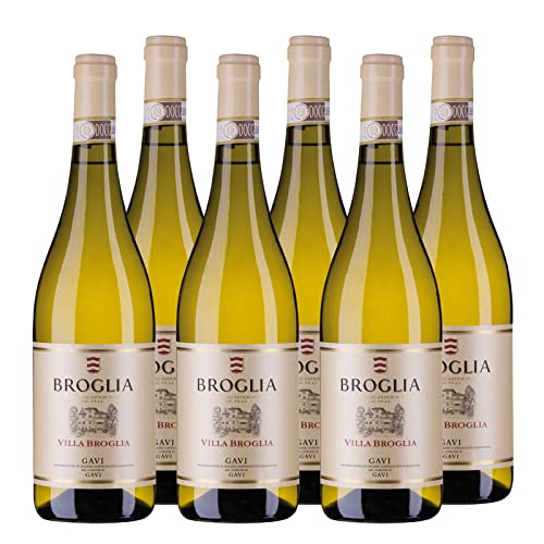 Gavi del Comune di Gavi DOCG "Villa Broglia" Weißwein Piemont trocken (6 x 0.75l) von Broglia