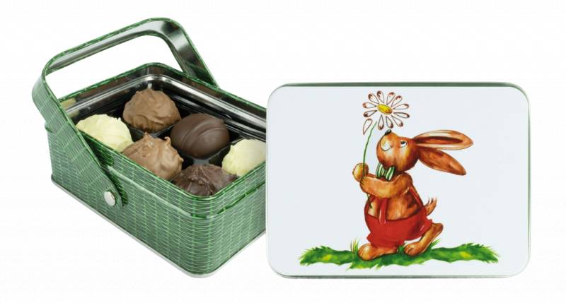 Brogsitter Confiserie Korbdose Anton Hoppel von Brogsitter Confiserie