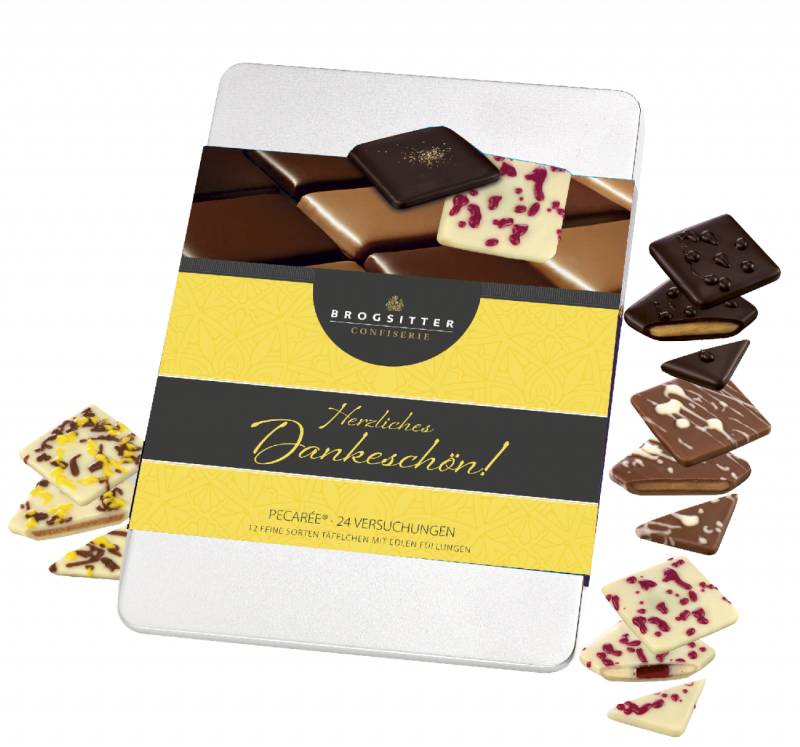 Brogsitter Pecarée "Herzliches Dankeschön! von Brogsitter Confiserie