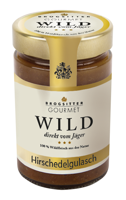 Brogsitter Gourmet Hirschedelgulasch von Brogsitter Gourmet