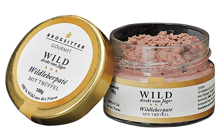 Brogsitter Gourmet Wildleberpaté mit Trüffel von Brogsitter Gourmet