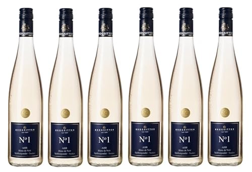 6x 0,75l - 2022er - Brogsitter - AHR N°1 - Blanc de Noir - Spätburgunder - Qualitätswein Ahr - Deutschland - Weißwein trocken von Brogsitter