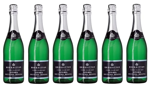 6x 0,75l - Brogsitter - Astoria - Riesling-Sekt - brut - Deutschland - Sekt brut von Brogsitter