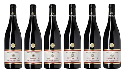 6x 0,75l - Brogsitter - Edition B - Spätburgunder - Qualitätswein Ahr - Deutschland - Rotwein trocken von Brogsitter