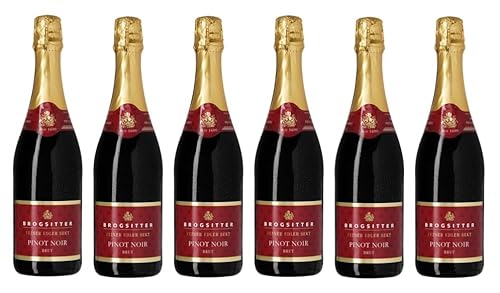 6x 0,75l - Brogsitter - Pinot Noir-Sekt - Deutschland - Roter Sekt brut von Brogsitter