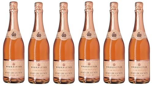 6x 0,75l - Brogsitter - Rosé de Saumon - Pinot Noir Rosé - brut - Deutschland - Rosé-Sekt brut von Brogsitter