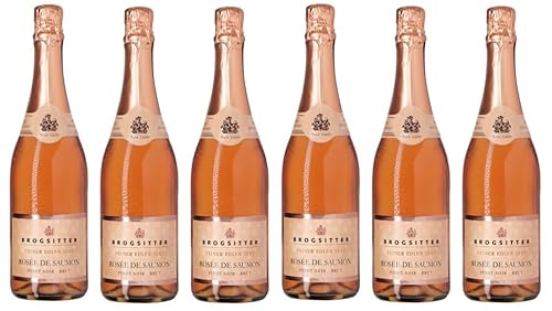 6x 0,75l - Brogsitter - Rosé de Saumon - Pinot Noir Rosé - brut - Deutschland - Rosé-Sekt brut von Brogsitter