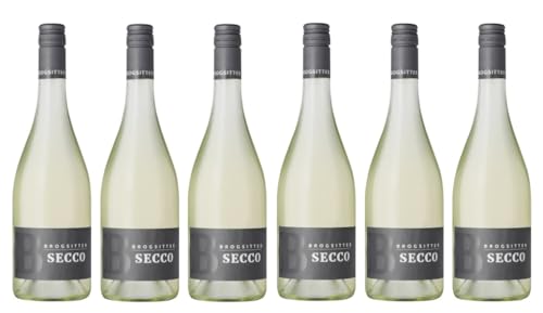 6x 0,75l - Brogsitter - Secco - Deutschland - Perlwein trocken von Brogsitter