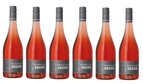 6x 0,75l - Brogsitter - Secco - Rosé - Deutschland - Rosé-Perlwein trocken von Brogsitter