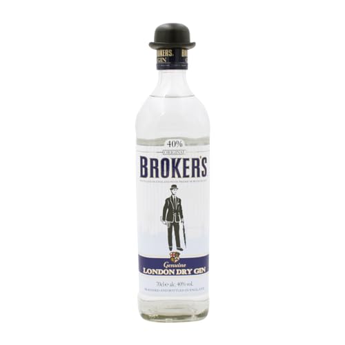 Brokers Gin Premium London Dry Gin 40% vol. (1 x 0.7 l) von Brokers