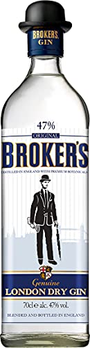 Brokers Gin Premium London Dry Gin 47% vol. (1 x 0.7 l) von Brokers