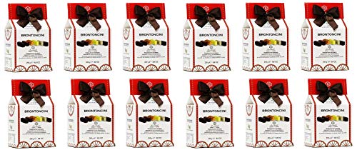 12x Brontedolci Brontoncini Torroncini Morbidi Assortiti alla Mandorla Weiches Nougat mit Mandeln verschiedene Sorten 250g Italienisches Produkt aus Sizilien 12x Brontedolci Brontoncini Torroncini Morbidi Assortiti alla Mandorla Weiches Nougat mit Mandeln verschiedene Sorten 250g Italienisches Produkt aus Sizilien von Brontedolci