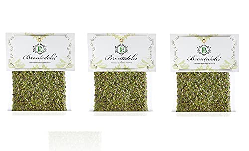 3x Brontedolci Granella di Pistacchio di Sicilia Korn der Sizilianischen Pistazien 100g 3x Brontedolci Granella di Pistacchio di Sicilia Korn der Sizilianischen Pistazien 100g von Brontedolci