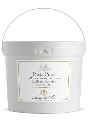 Brontedolci Pistazienpaste - 100% Pistazien Frucht aus ETNA (500, Gramm) von Brontedolci