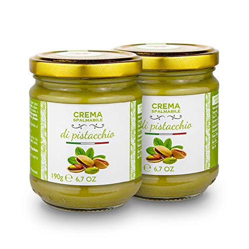 Süße Pistaziencreme | 40% Pistazien | 2 x 190 g | Brontedolci | Italien Süße Pistaziencreme | 40% Pistazien | 2 x 190 g | Brontedolci | Italien von Brontedolci