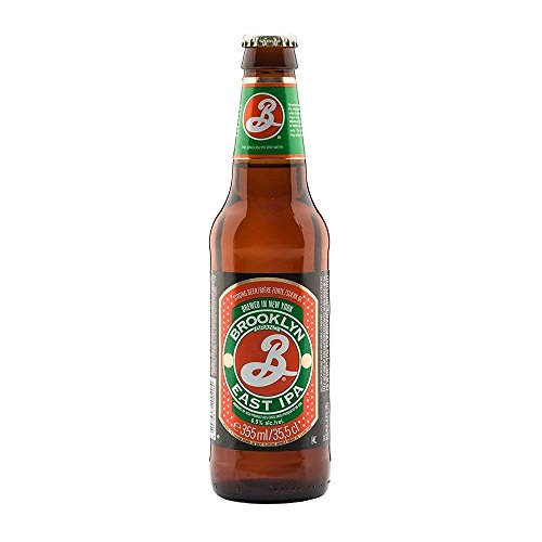 Brooklyn East India Pale Ale (IPA) - Amerikanisches Bier - 35.5cl - 6 x 35,5 cl von Brooklyn