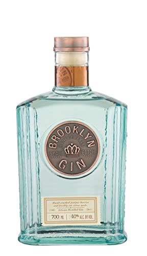 Brooklyn Gin Small Batch, amerikanischer handgefertigter Gin, 0,7l 40% Vol. (1 x 0,7l) von Brooklyn Gin