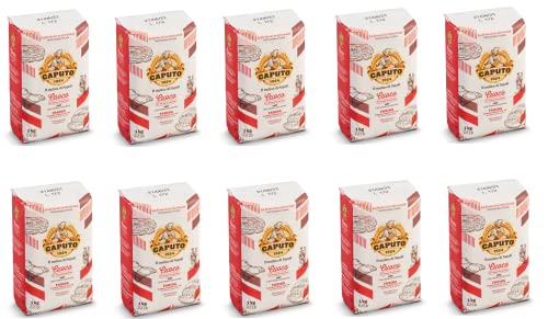 10x 1kg Farina Caputo Cuoco "Chef's Flour" Tipo 00 Pizzamehl Sparpack von Brotzutaten einfach gutes Brot backen