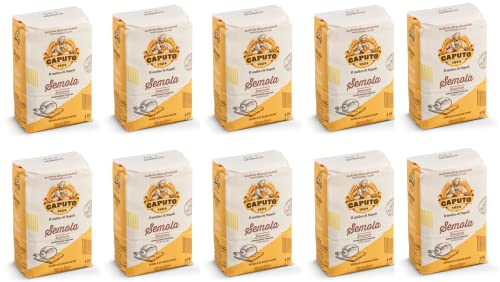 10x 1kg Farina Caputo Semola Rimacinata Hartweizenmehl Sparpack von Brotzutaten einfach gutes Brot backen