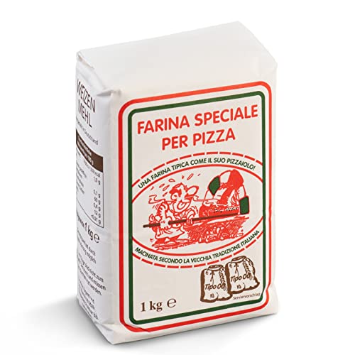 10x 1kg Pizzamehl Tipo 00 Frießinger Mühle von Brotzutaten