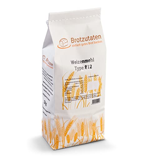 10x 1kg Weizenmehl Type 812 das klassische Brotmehl für Weizenbrote von Brotzutaten einfach gutes Brot backen