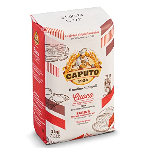 1kg Farina Caputo Cuoco "Chef's Flour" Tipo 00 Pizzamehl von Brotzutaten einfach gutes Brot backen