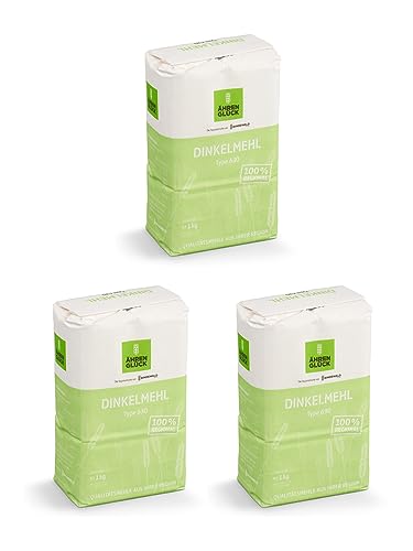 3x 1kg Dinkelmehl Type 630 Ährenglück 3x 1kg Dinkelmehl Type 630 Ährenglück von Brotzutaten