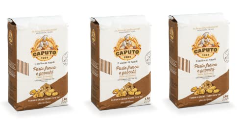 3x 1kg Farina Caputo Pasta Fresca & Gnocchi Sparpack von Brotzutaten einfach gutes Brot backen