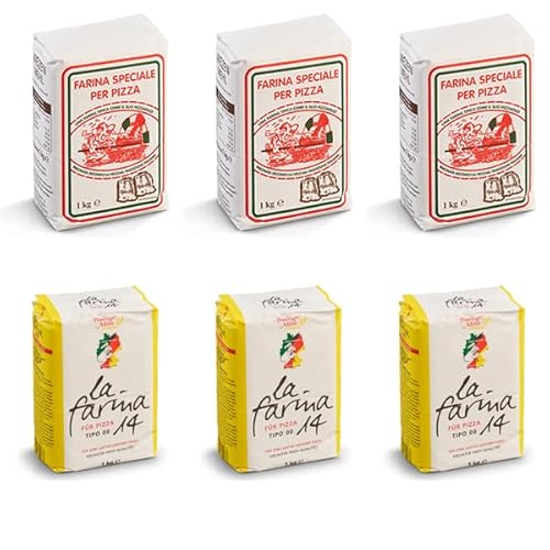 3x kg Frießinger Pizzamehl Tipo 00 + 3x 3kg La Farina 14 3x kg Frießinger Pizzamehl Tipo 00 + 3x 3kg La Farina 14 von Brotzutaten
