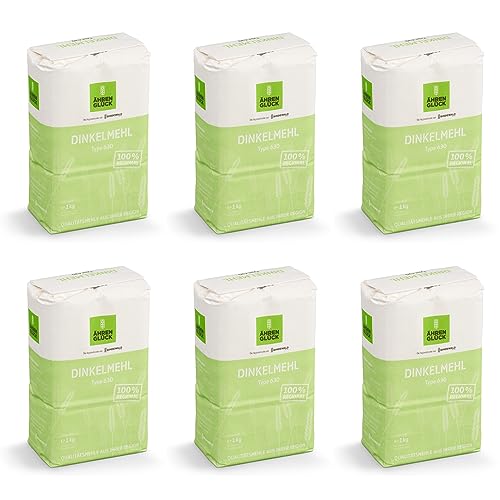 6x 1kg Dinkelmehl Type 630 Ährenglück 6x 1kg Dinkelmehl Type 630 Ährenglück von Brotzutaten