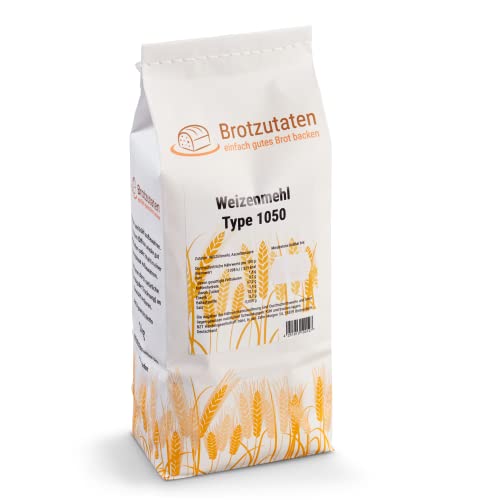 6x 1kg Weizenmehl Type 1050 von Brotzutaten 6x 1kg Weizenmehl Type 1050 von Brotzutaten von Brotzutaten