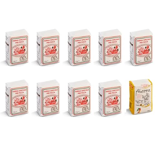 9x 1kg Frießinger Pizzamehl Tipo 00 + 1kg Finezza Semola Rimacinata 9x 1kg Frießinger Pizzamehl Tipo 00 + 1kg Finezza Semola Rimacinata von Brotzutaten