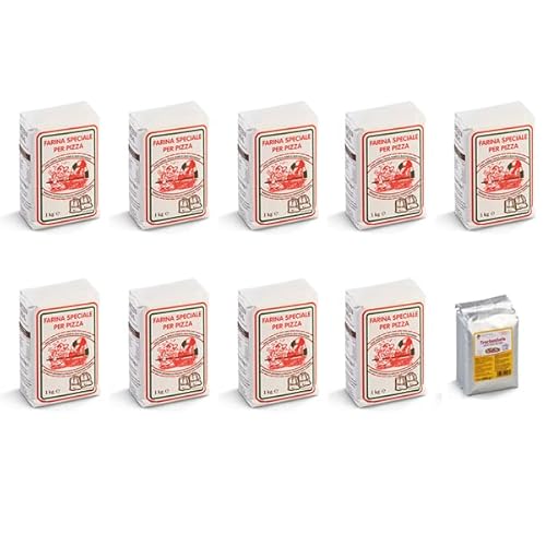 9x 1kg Frießinger Pizzamehl Tipo 00 + 500g Frießinger Trockenhefe 9x 1kg Frießinger Pizzamehl Tipo 00 + 500g Frießinger Trockenhefe von Brotzutaten