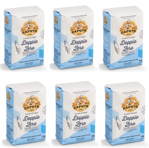 6x 1kg Farina Caputo Classica Doppio Zero Pizzamehl Tipo 00 Sparpack 6x 1kg Farina Caputo Classica Doppio Zero Pizzamehl Tipo 00 Sparpack von Brotzutaten