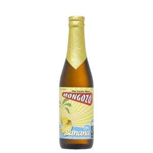 6 Flaschen Mongozo Banana Exotic Beer 3,6% Vol.a 330ml inc. 0.48€ MEHRWEG Pfand Bier + Banane von Brouwerij Huyghe