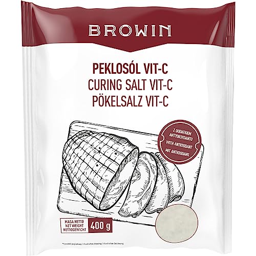Browin 410020 Pökelsalz Vit-C - 400 g Browin 410020 Pökelsalz Vit-C - 400 g von Browin