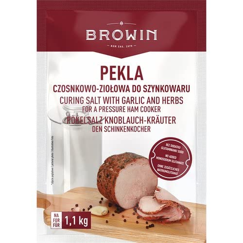Knoblauch-Kräuter-Pökelmischung für den Schinkenkocher, 100 g von Browin