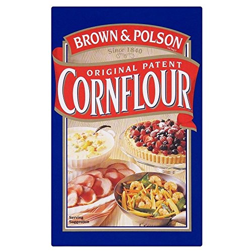 Brown & Polson ORIGINAL PATENT Cornflour 500g - extrem feines Maismehl von Brown & Polson